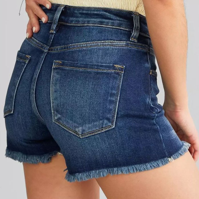 High Waist Fashion Denim Shorts for Women – Trendy & Comfortable Summer Wear