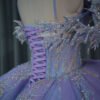 Purple and Blue Quinceanera Dress – A-Line Ball Gown