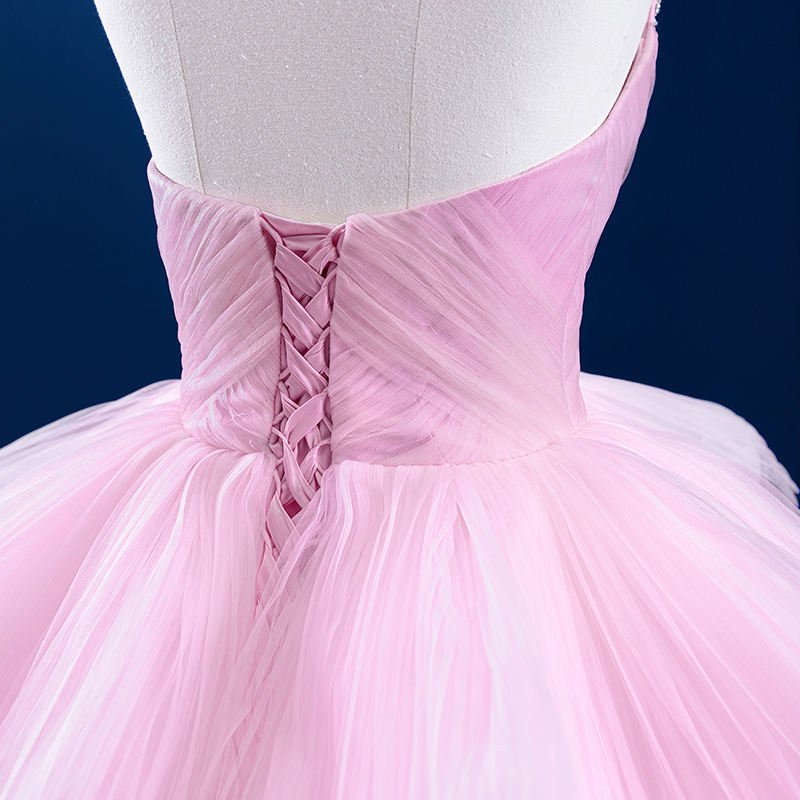 Strapless Sleeveless New Design Tiered Elegant Evening Dresses for Women