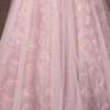 Chic Blushing Pink Applique A-Line Prom Dress – Elegant Evening Gown